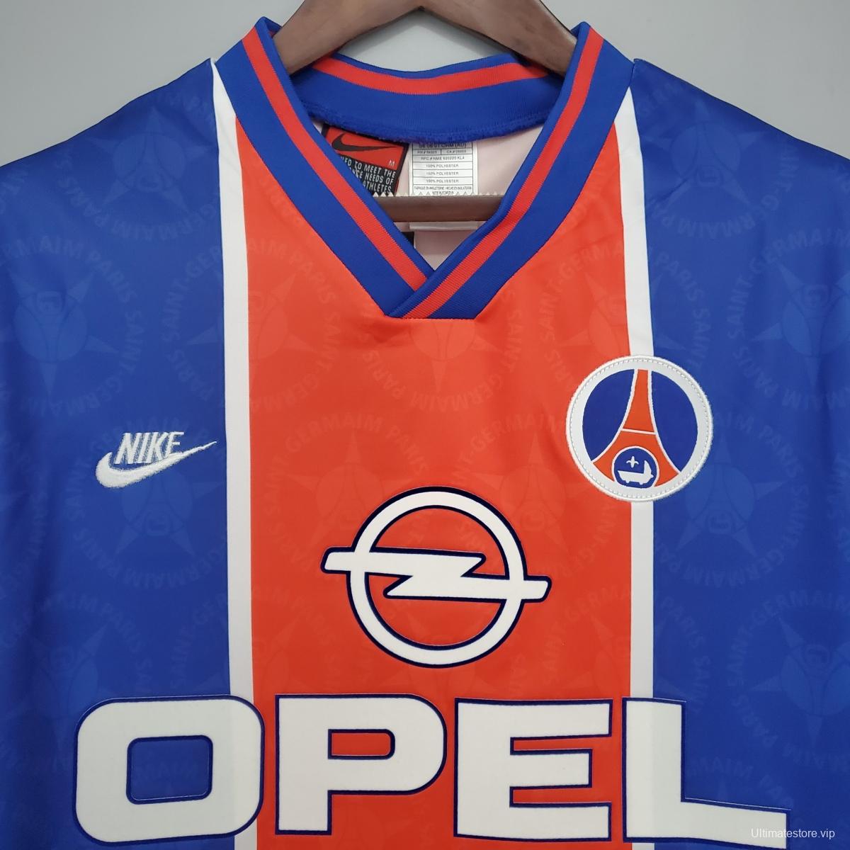 Retro PSG 95/96 home Soccer Jersey