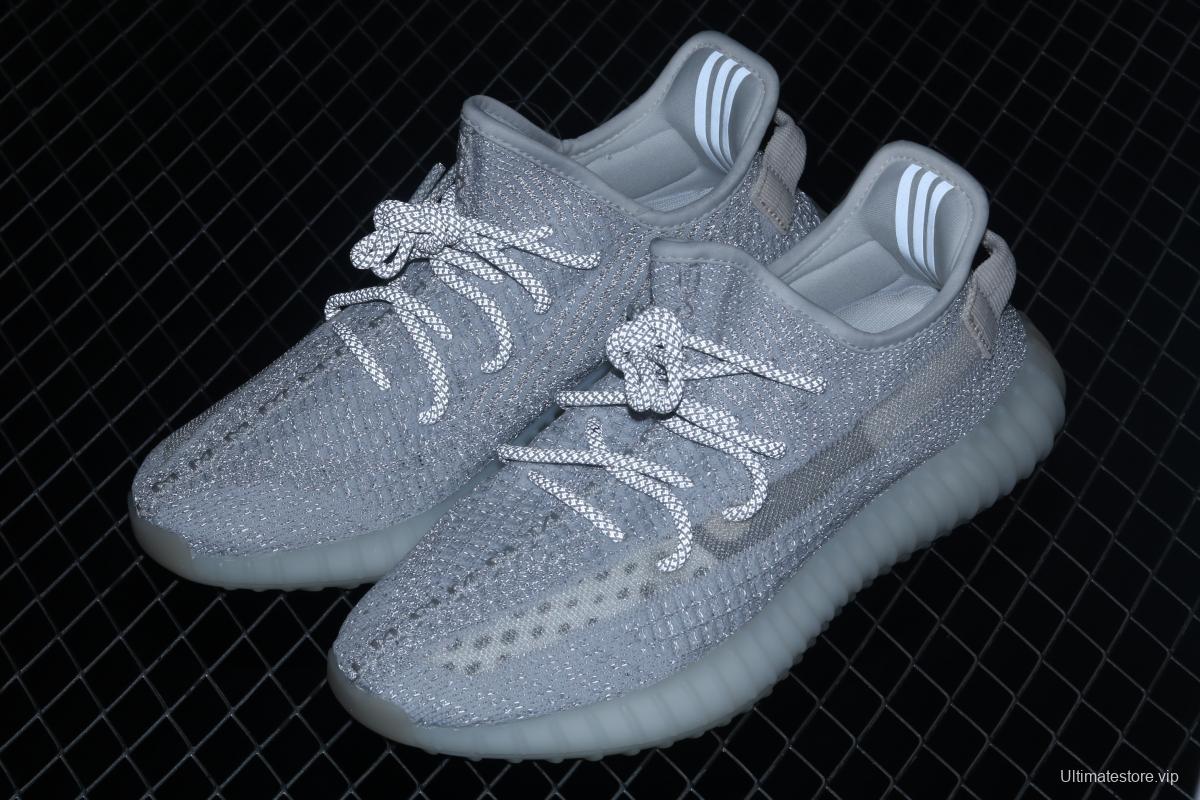 Adidas Yeezy Boost 350 V2 Static EF2367 Darth Coconut 350 second generation hollowed-out silk star BASF popcorn