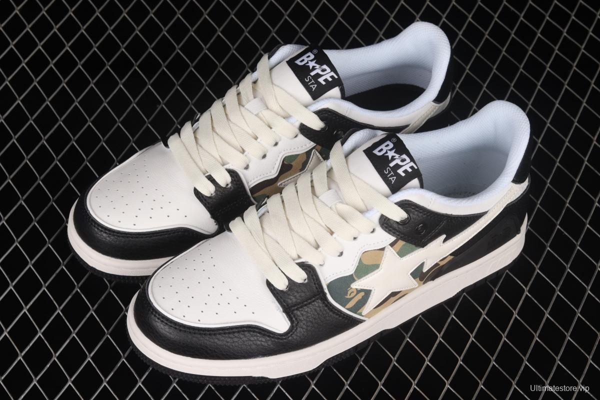 Human MAdidase Bape Sta Sk8 To Nigo trend godfather Nigo brand ape head classic skateboard shoes 1H20191033