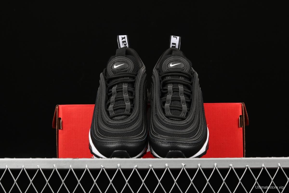 NIKE Air Max 97 Lx black and white serial bullet air cushion running shoes AR7621-001