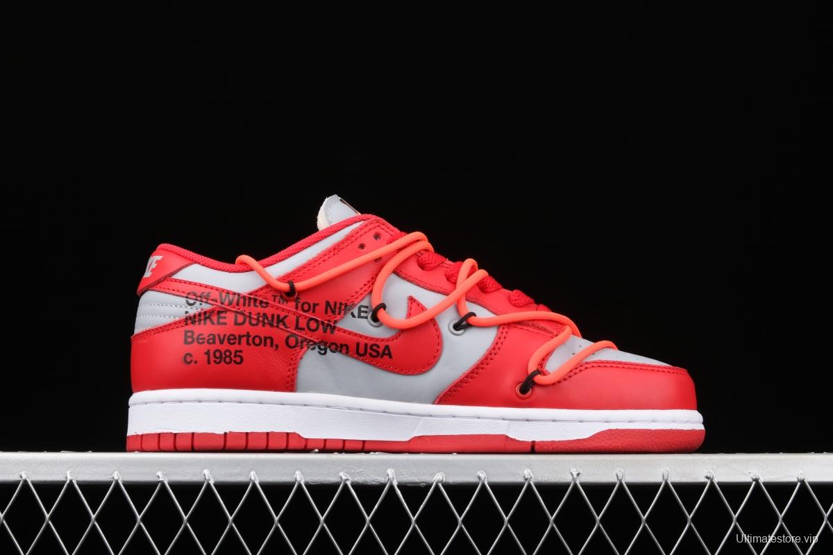 OFF-White x Futura x DUNK OW joint name board shoes CT0856-600