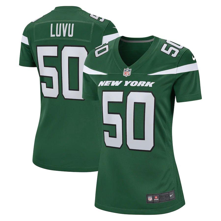Women's Frankie Luvu Gotham Green Player Limited Team Jersey