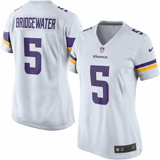 Women's Teddy Bridgewater White Player Limited Team Jersey