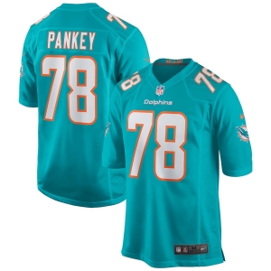 Men's Adam Pankey Aqua Player Limited Team Jersey