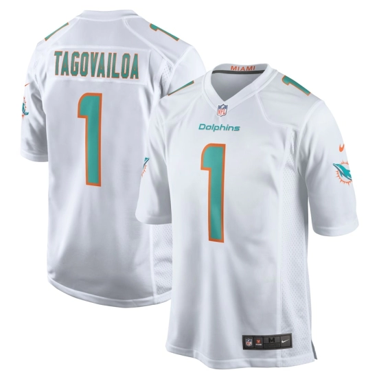 Men's Tua Tagovailoa White 2020 Draft First Round Pick Player Limited Team Jersey