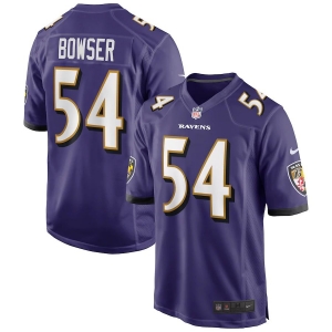 Men's Tyus Bowser Purple Player Limited Team Jersey