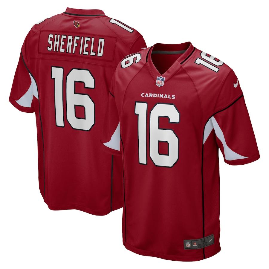 Men's Trent Sherfield Cardinal Player Limited Team Jersey