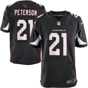 Mens Patrick Peterson Black Player Elite Team Jersey