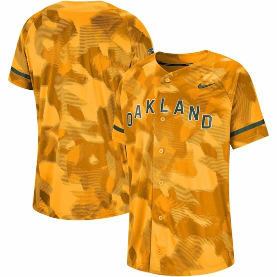 Men's Gold Camo Team Jersey