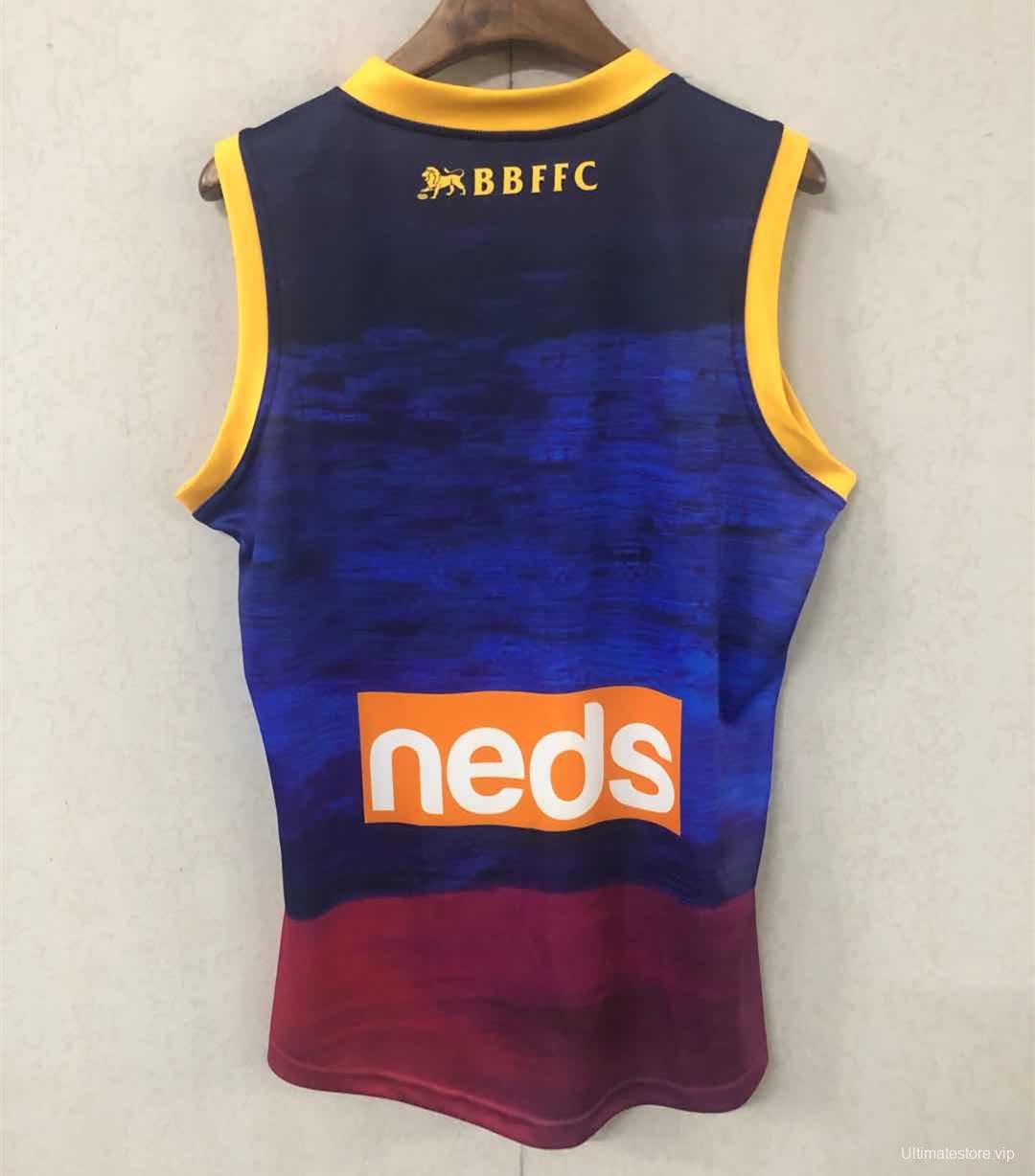 Brisbane Lions 2020 Men's Indigenous Football Guernsey