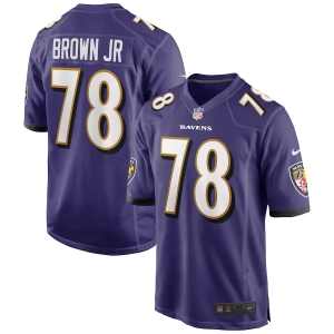 Men's Orlando Brown Jr. Purple Player Limited Team Jersey