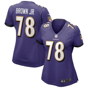 Women's Orlando Brown Jr. Purple Player Limited Team Jersey