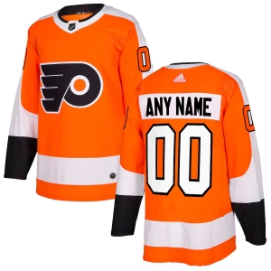 Men's Orange Custom Team Jersey