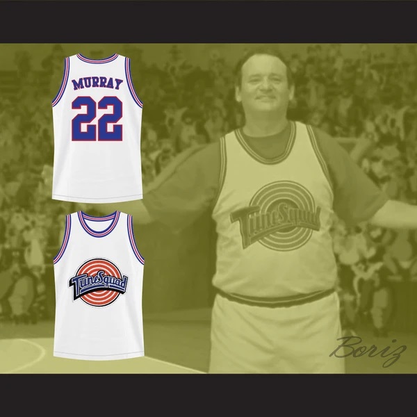 Bill Murray 22 Movie Edition White Basketball Jersey
