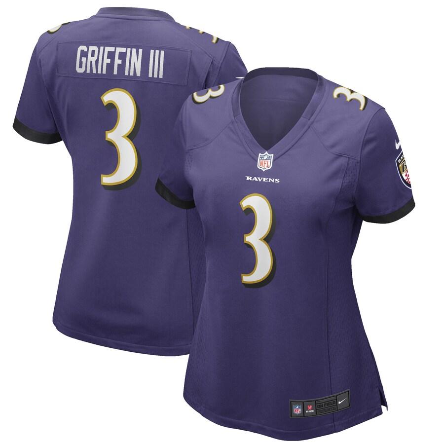 Women's Robert Griffin III Purple Player Limited Team Jersey