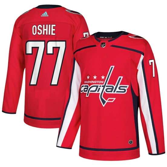 Women's TJ Oshie Red Player Team Jersey