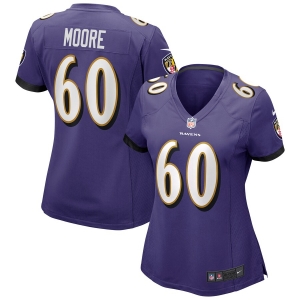 Women's Nick Moore Purple Player Limited Team Jersey