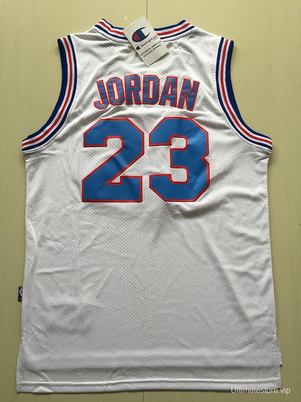 Michael Jordan 23 Movie Edition White Basketball Jersey