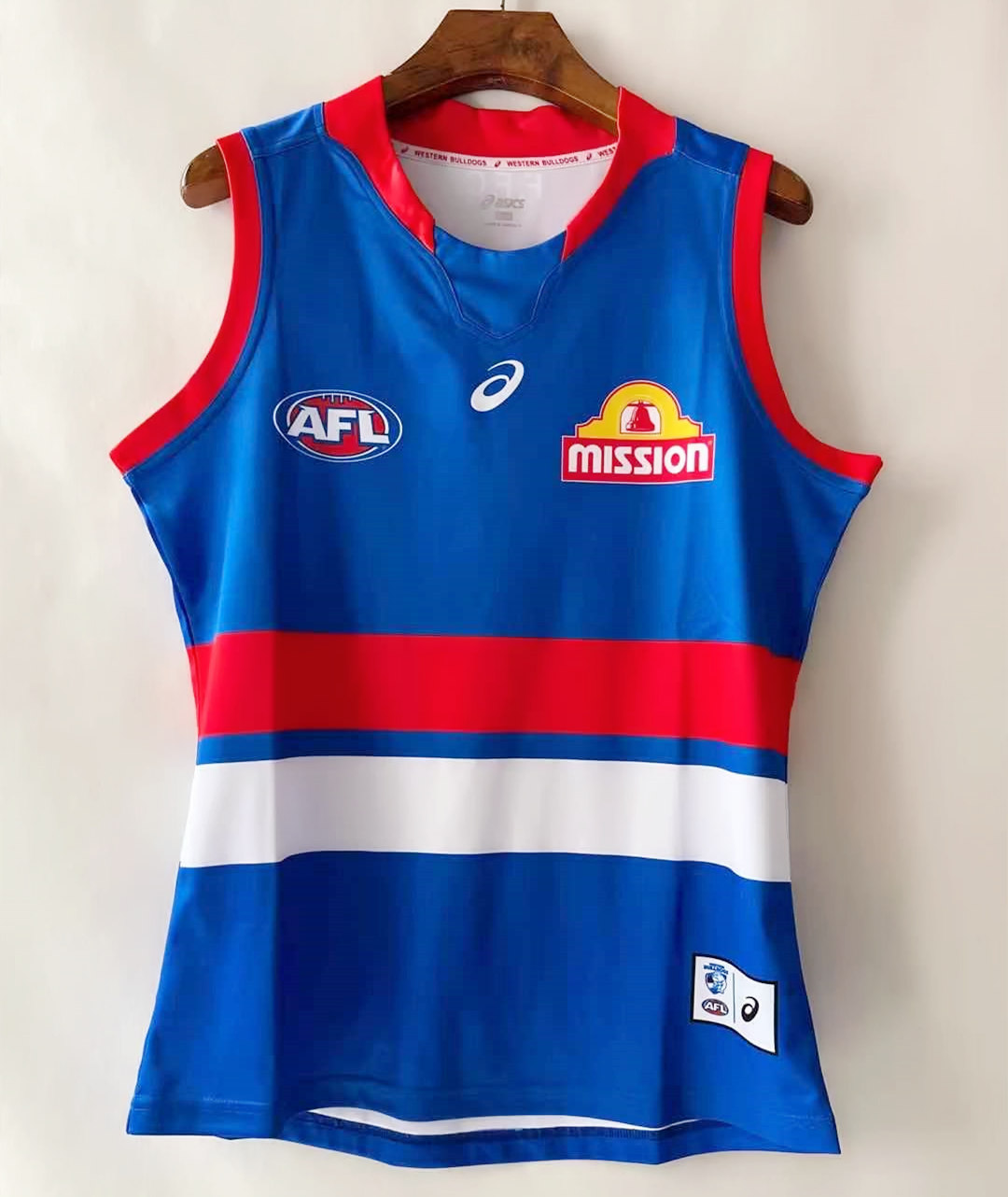 Western Bulldogs 2021 Mens Home Rugby Guernsey