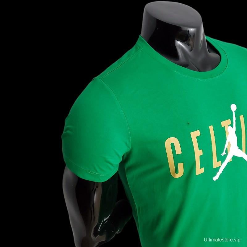 2022 NBA Celtics Green T-shirts #0041