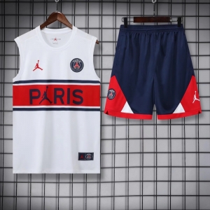 22/23PSG White Red BArsenal Pre-match Training Jersey Vest