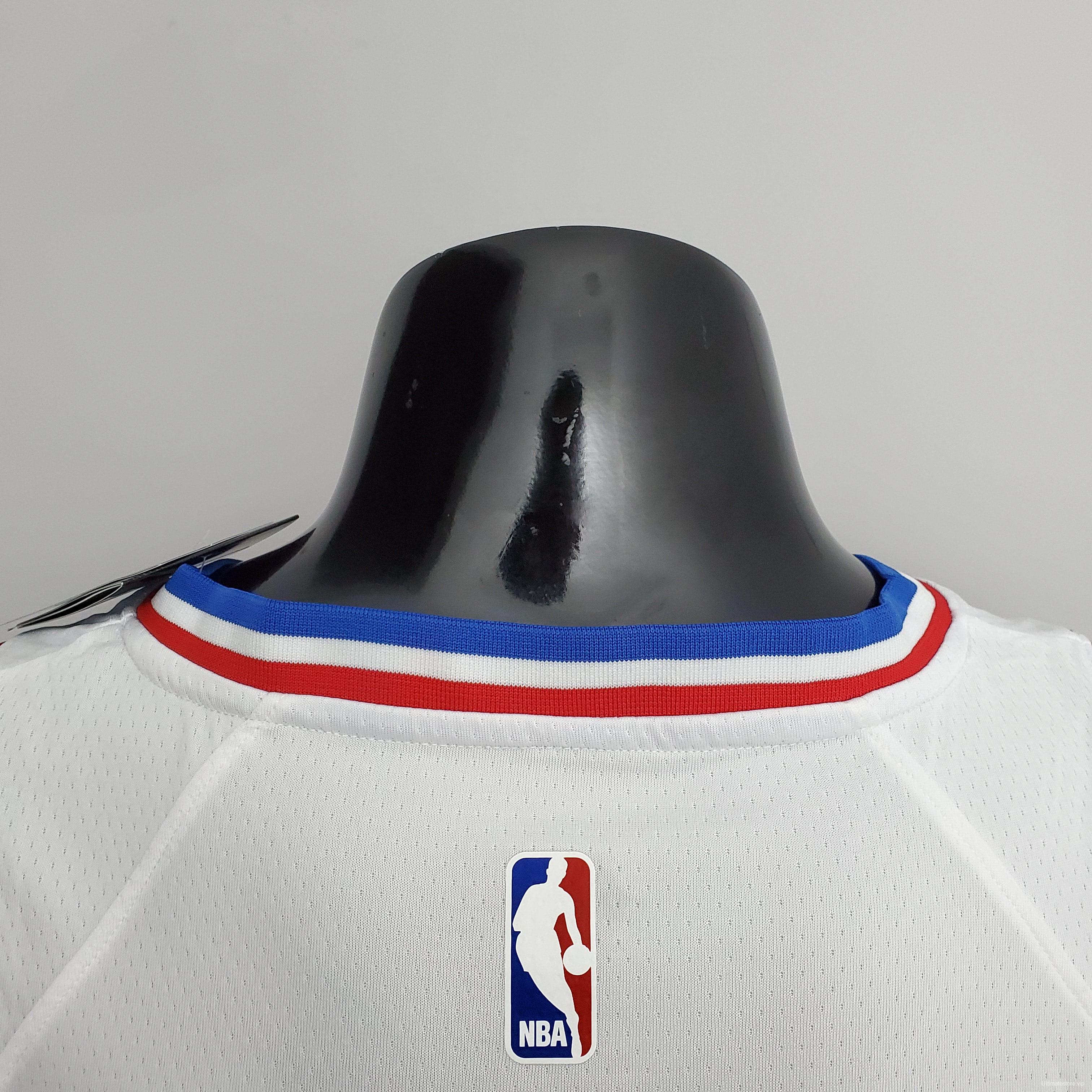 NBA 76ers Harden #1 V-Neck White