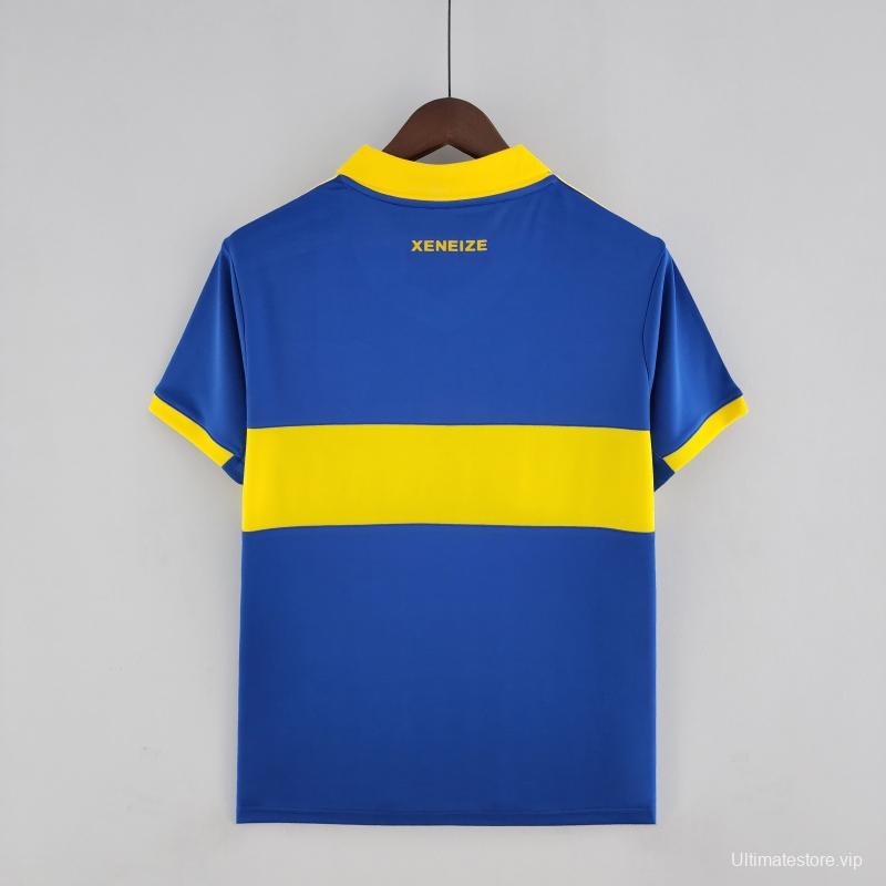 22/23 Boca Juniors Home Soccer Jersey