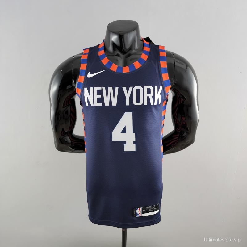 New York Knicks ROSE #4 Striped NBA Jersey