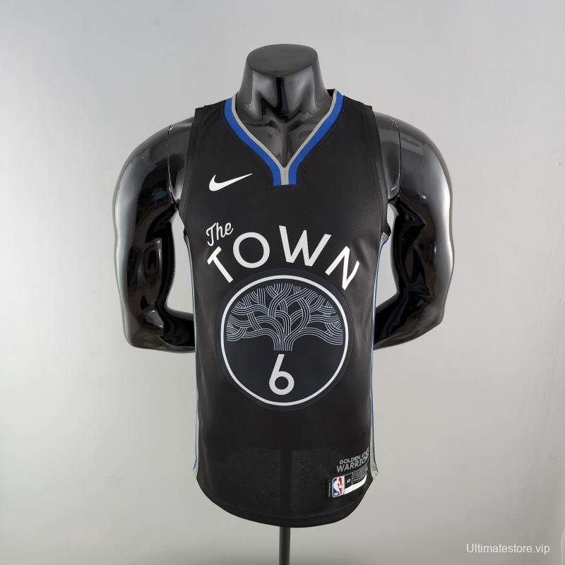 2020 YOUNG #6 Warriors City Edition Black And Grey NBA Jersey