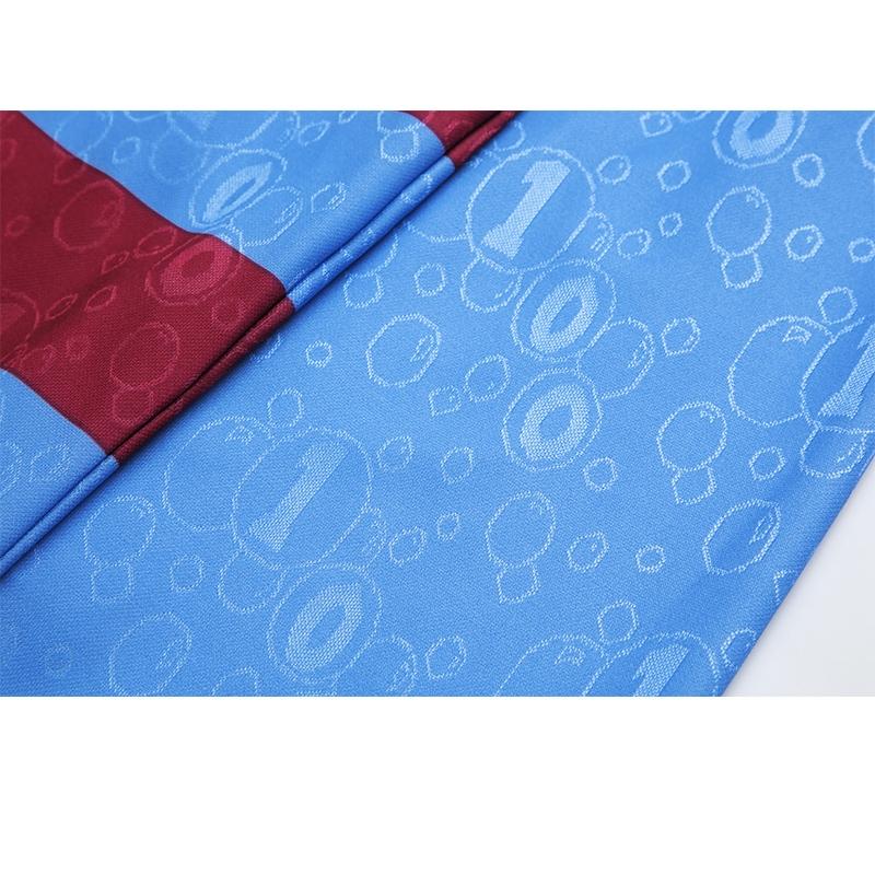 Retro 95/97 West Ham United Long Sleeve Away Blue Jersey