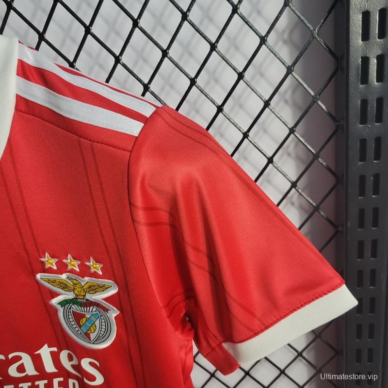 22/23 Kids Benfica Home Soccer Jersey