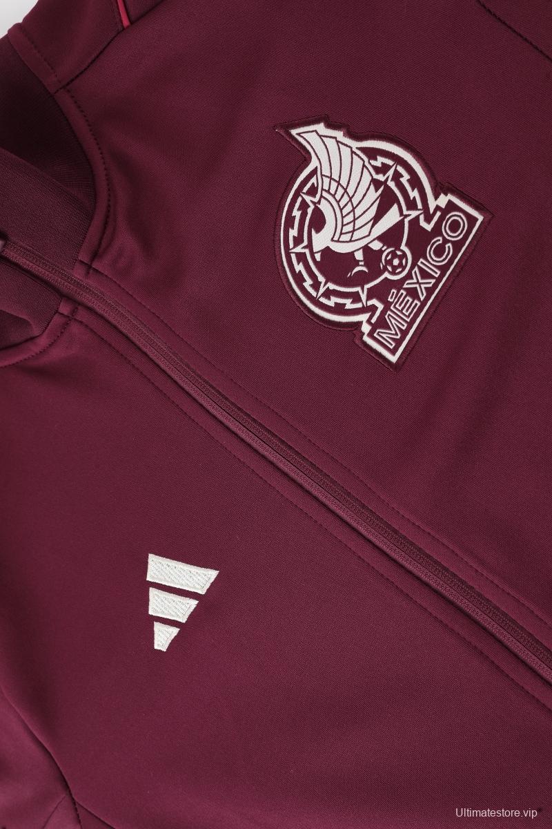 2022 Mexico Wine Full Zipper Tracksuit