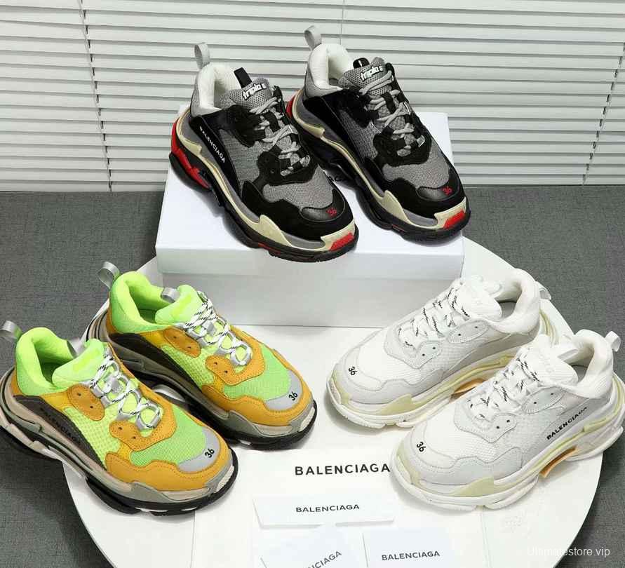 Men/Women Balenciaga Triple-S Sneaker 3 Color Item 6380340