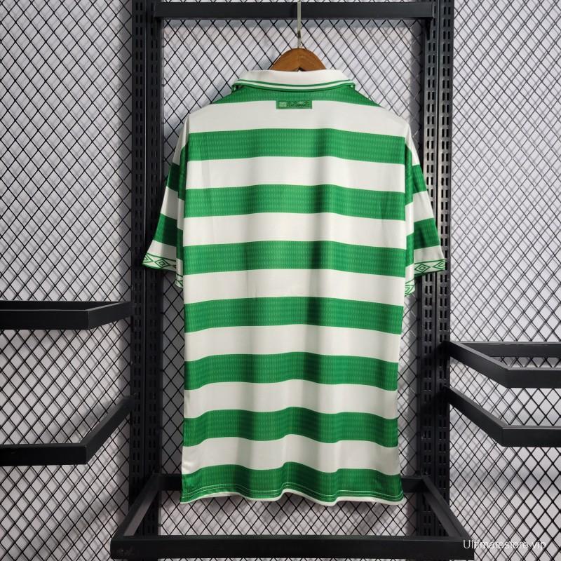 Retro 98/99 Celtic Home Champion Jersey