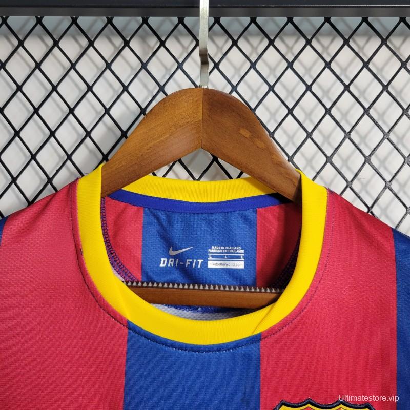 Retro 10/11 Barcelona Home Jersey