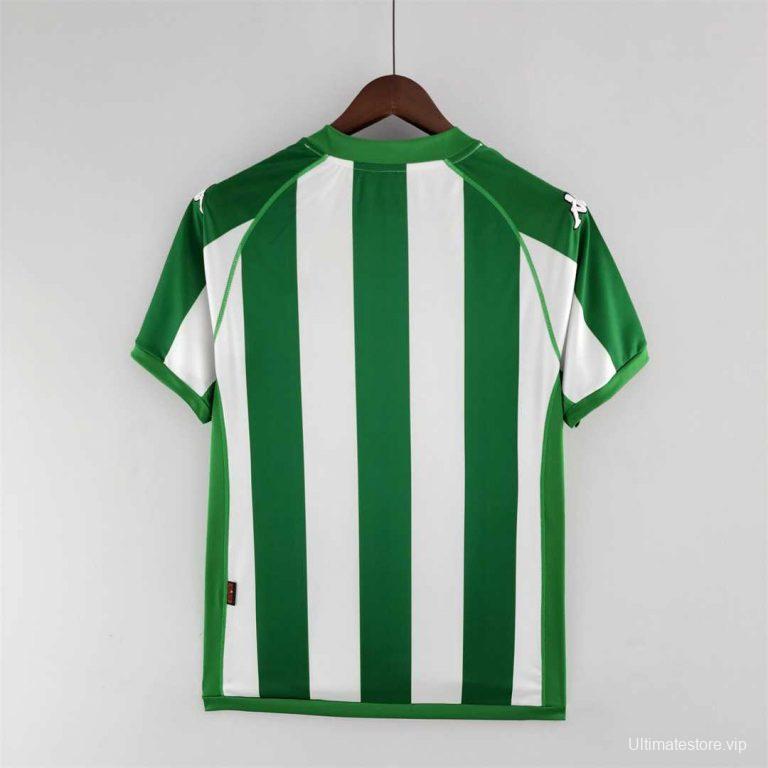 Retro 01/02 Real Betis Home Jersey