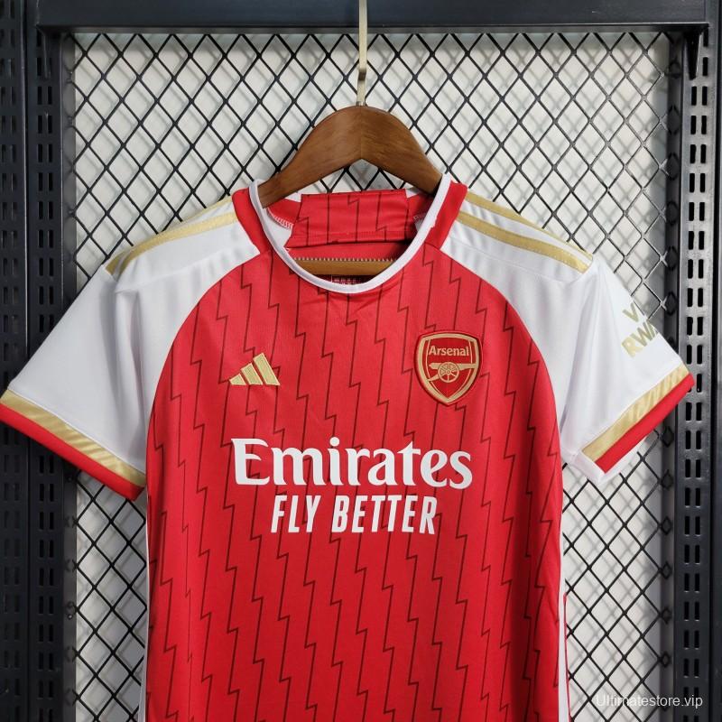 23-24 Kids Arsenal Home top & shorts