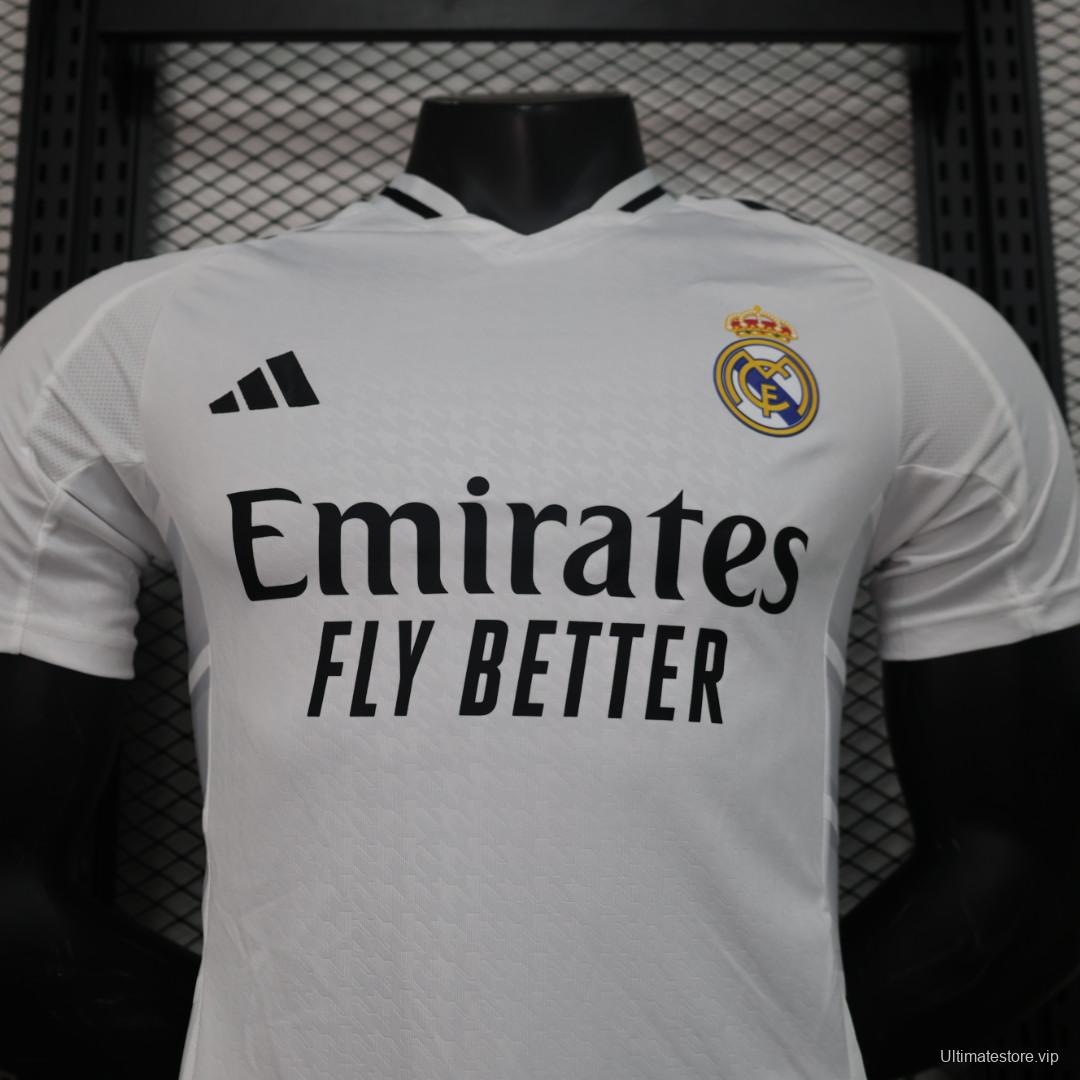 Player Version 24/25 Real Madrid Home Jersey