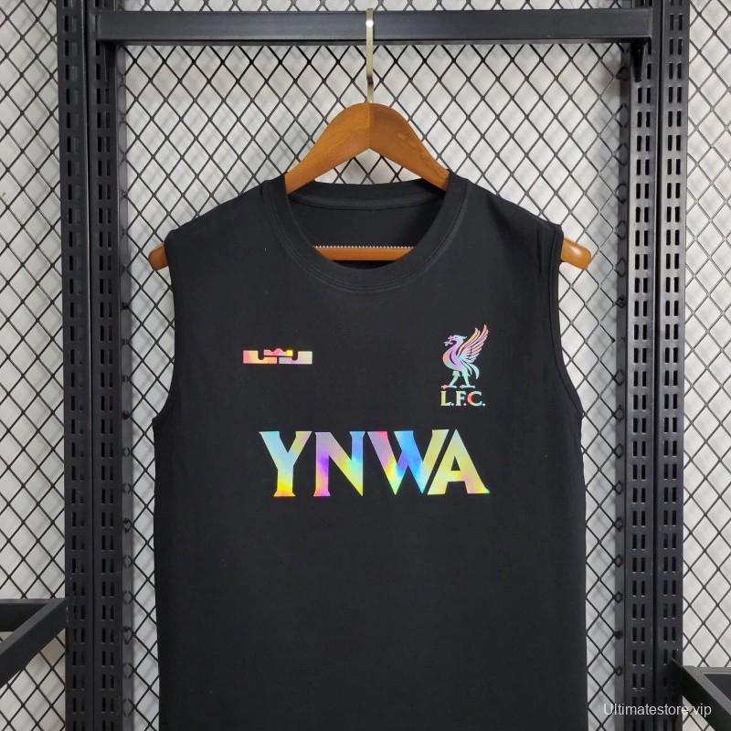 24/25 Liverpool x Lebron Black Vest