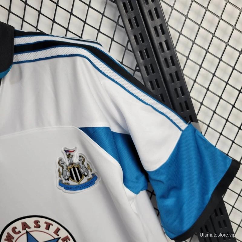 Retro 99/00 Newcastle United Away White Jersye