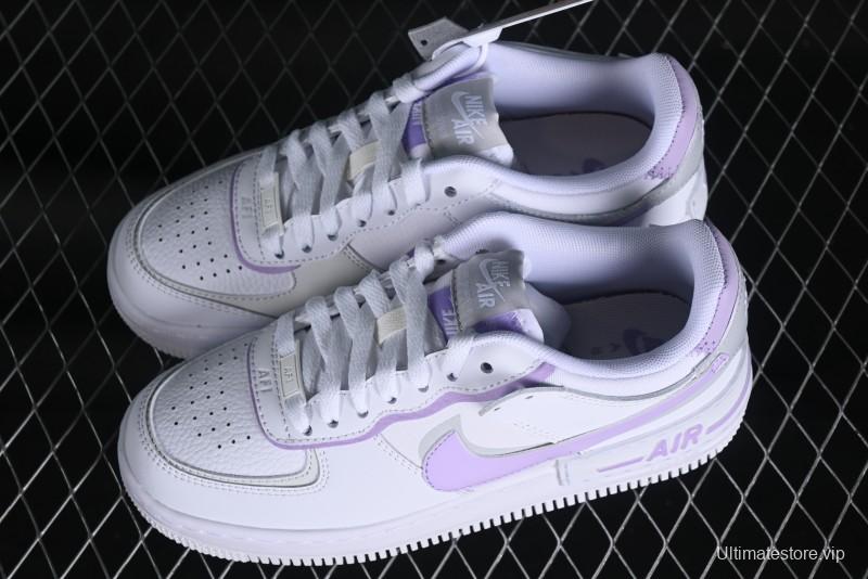 Nike Air Force 1 Shadow Lightweight Elevated Low-Top Casual Sneakers - FN6335-102