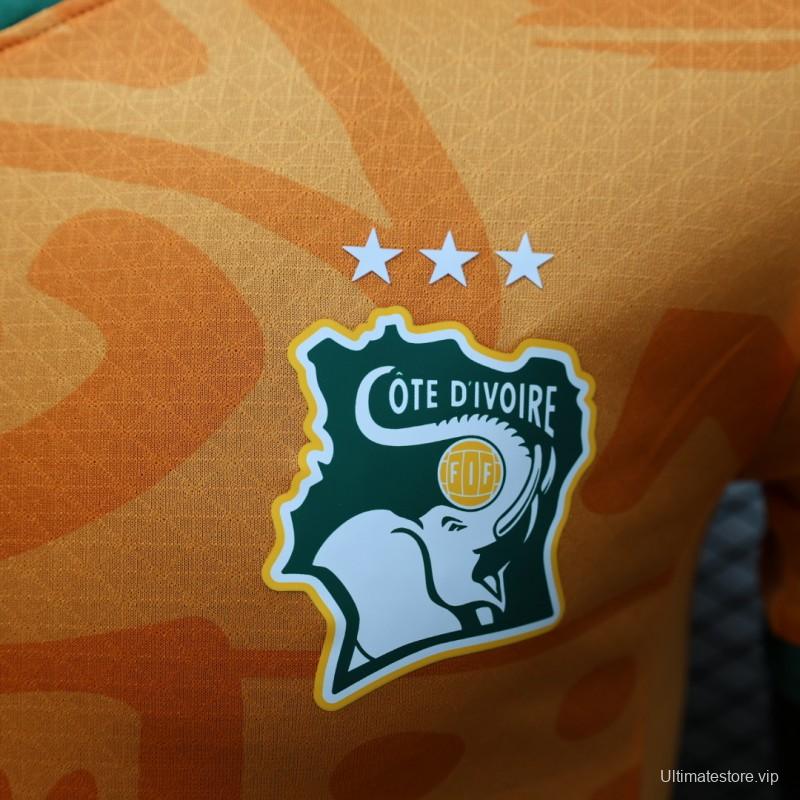 Player Version 2024 IVORY COAST Home Jersey