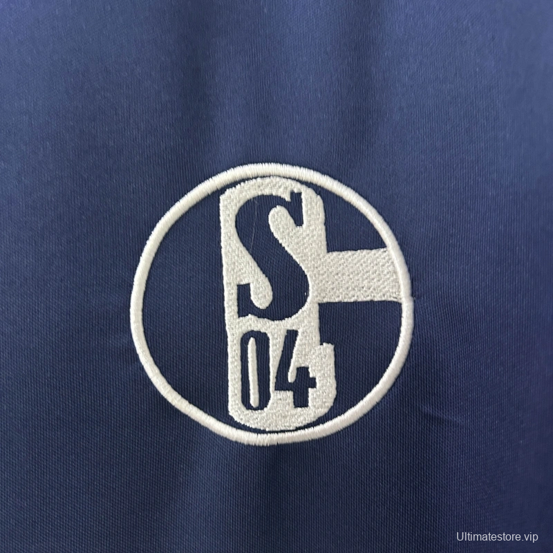 10/11 Retro Schalke 04 Away Jersey