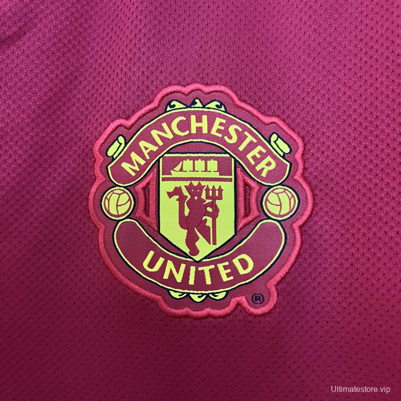 11/12 Retro Manchester United Home Jersey