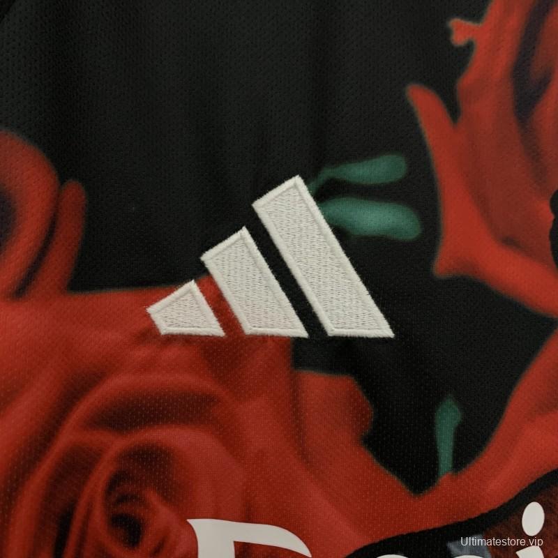 25/26 Real Madrid Special Red Rose Jersey