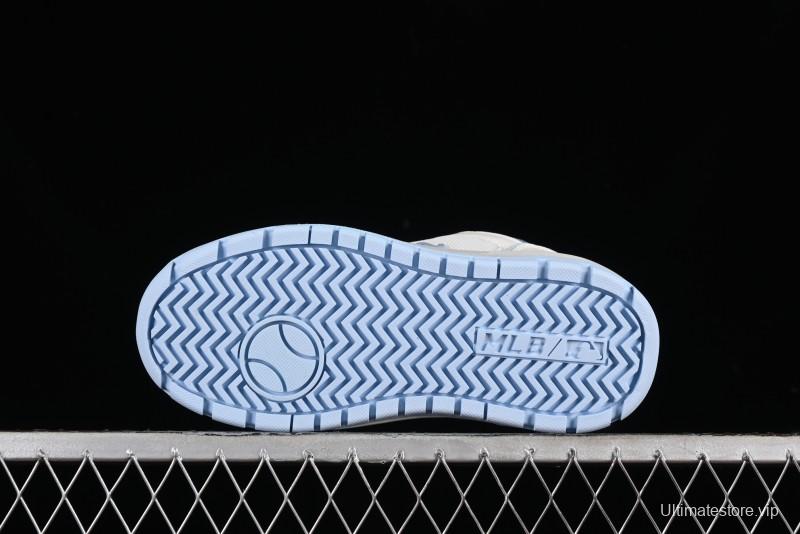 MLB NY Chunky Liner Wide Height-Increasing Platform Sneakers - 3ASXCLW4N07ABS