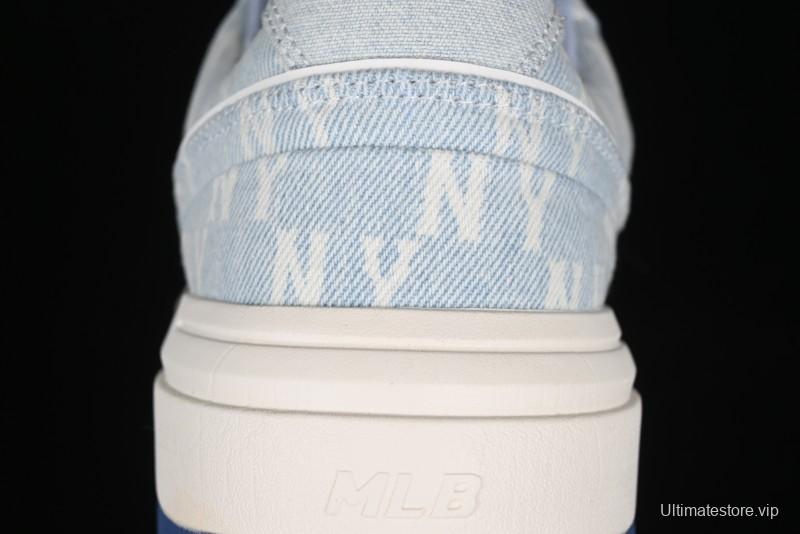 New York Yankees MLB Bigball Chunky Embo Monogram Platform Sandals - 3ASXCDC4N50SBS