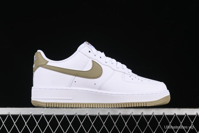 Nike Air Force 1'07 Low Casual Sneakers with Full-Length Air Cushion - FJ4146-110
