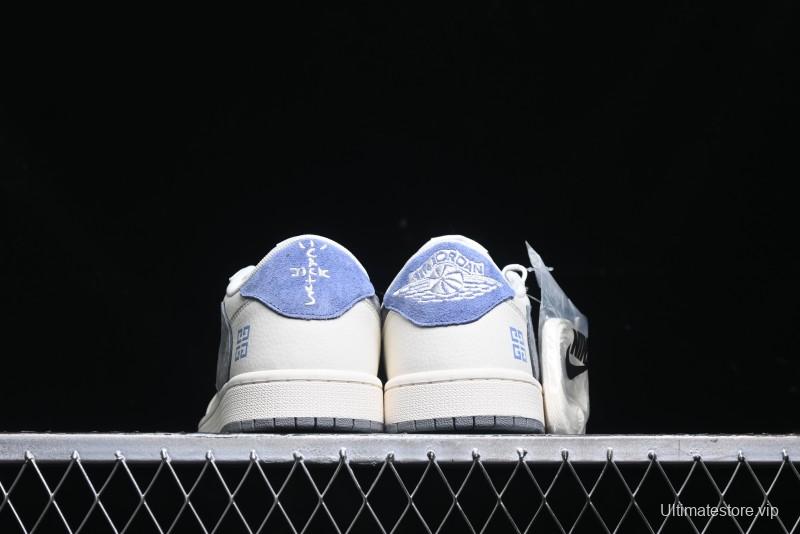Nike Travis Scott x Fragment Design x Air Jordan 1 Low OG SP AJ1 LX1988-111