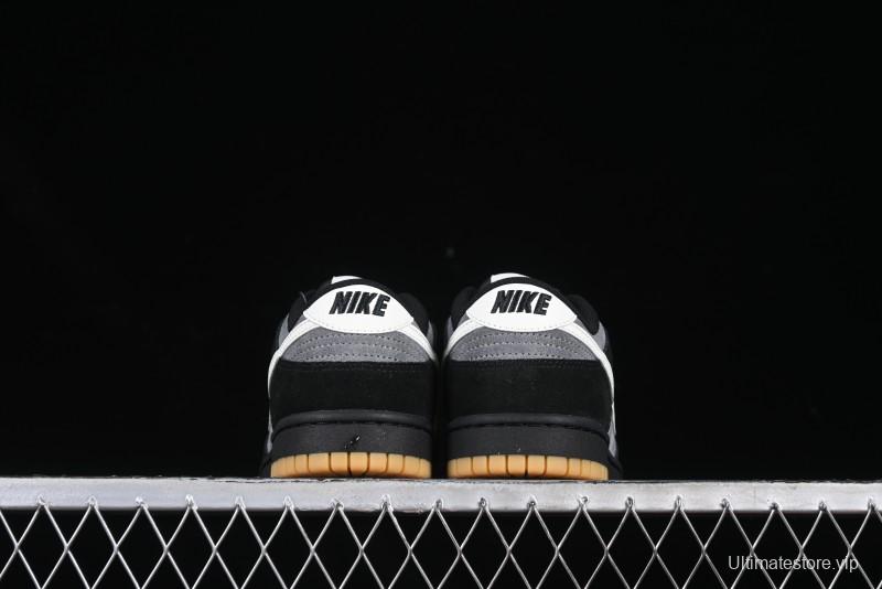 Nike Dunk Low Casual Sneakers in Black-Grey Colorway - HQ1931-001